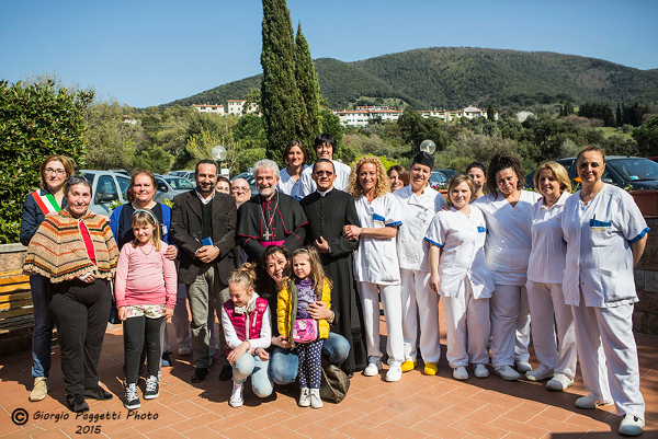 RSA Caravaggio: inaugurata il 12 Aprile la nuova cappella con la benedizione del Vescovo della Diocesi di Grosseto