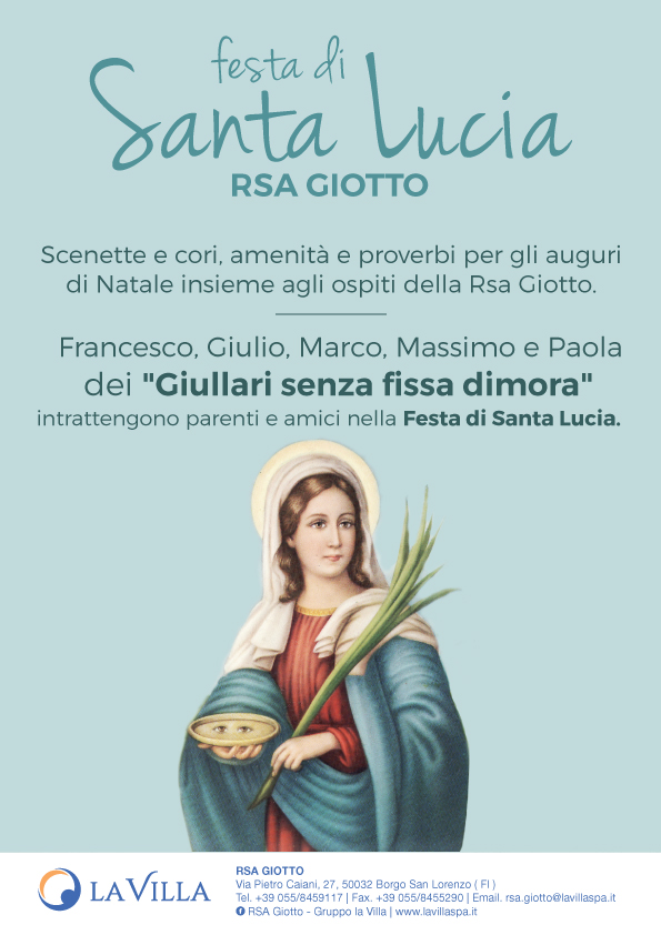 RSA GIOTTO – Festa Santa Lucia