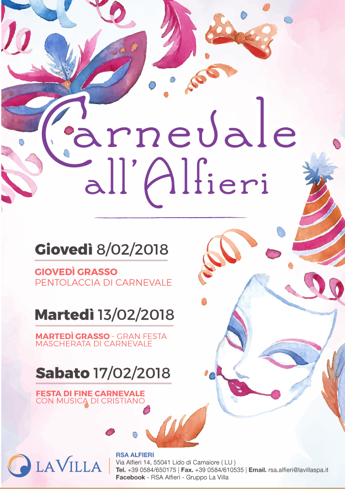 Carnevale all’Alfieri