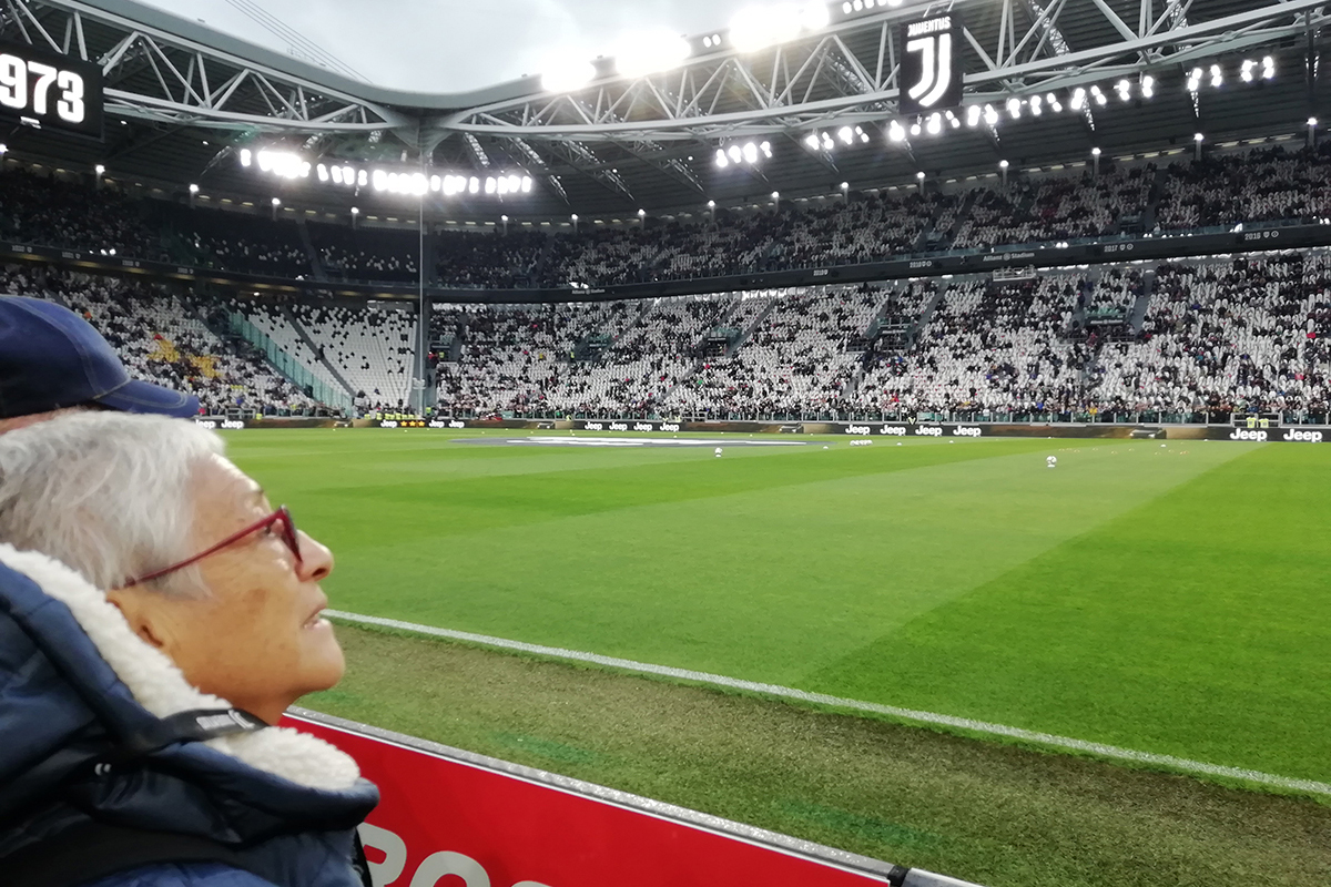 Gli ospiti del Gruppo La Villa in Tribuna d’Onore per la partita Juventus – Atalanta all’Allianz Stadium di Torino