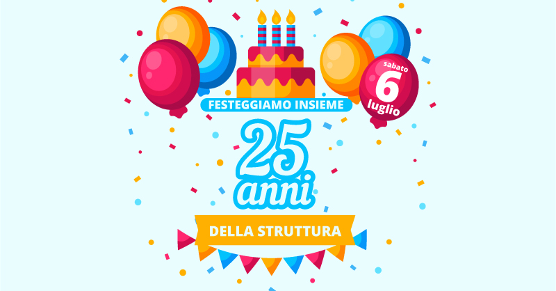 RSA 5 TORRI: LA GRANDE FESTA PER IL 25° COMPLEANNO DELLA STRUTTURA