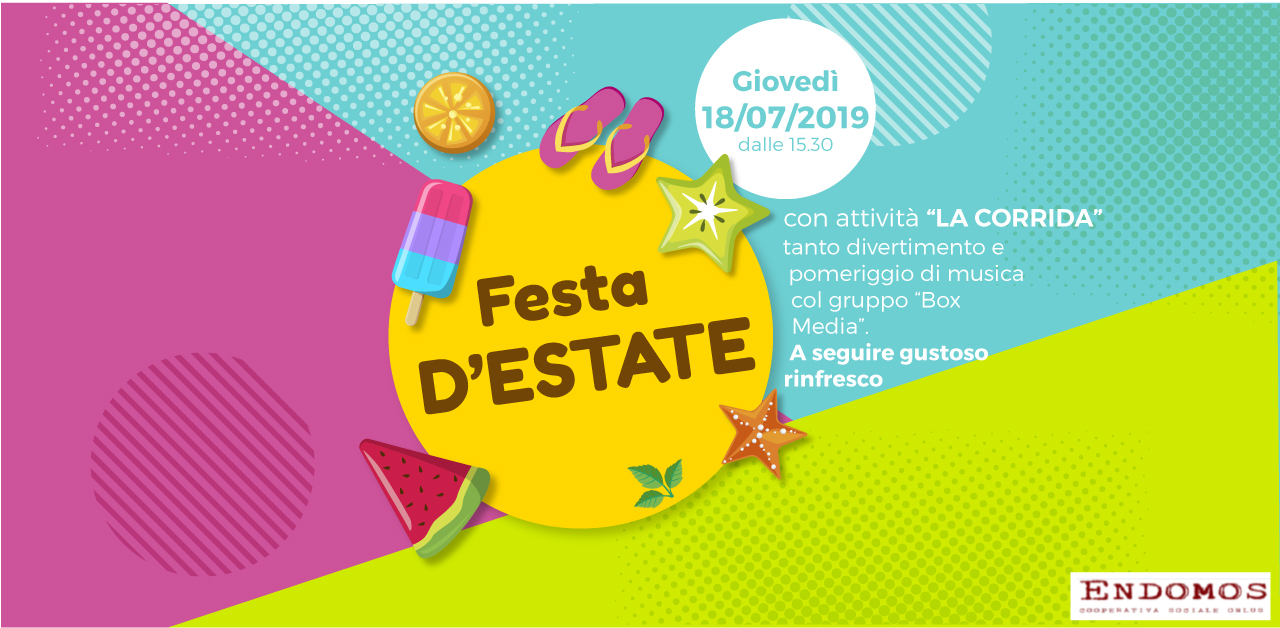 Rsa Botticelli: Festa d’estate con corrida