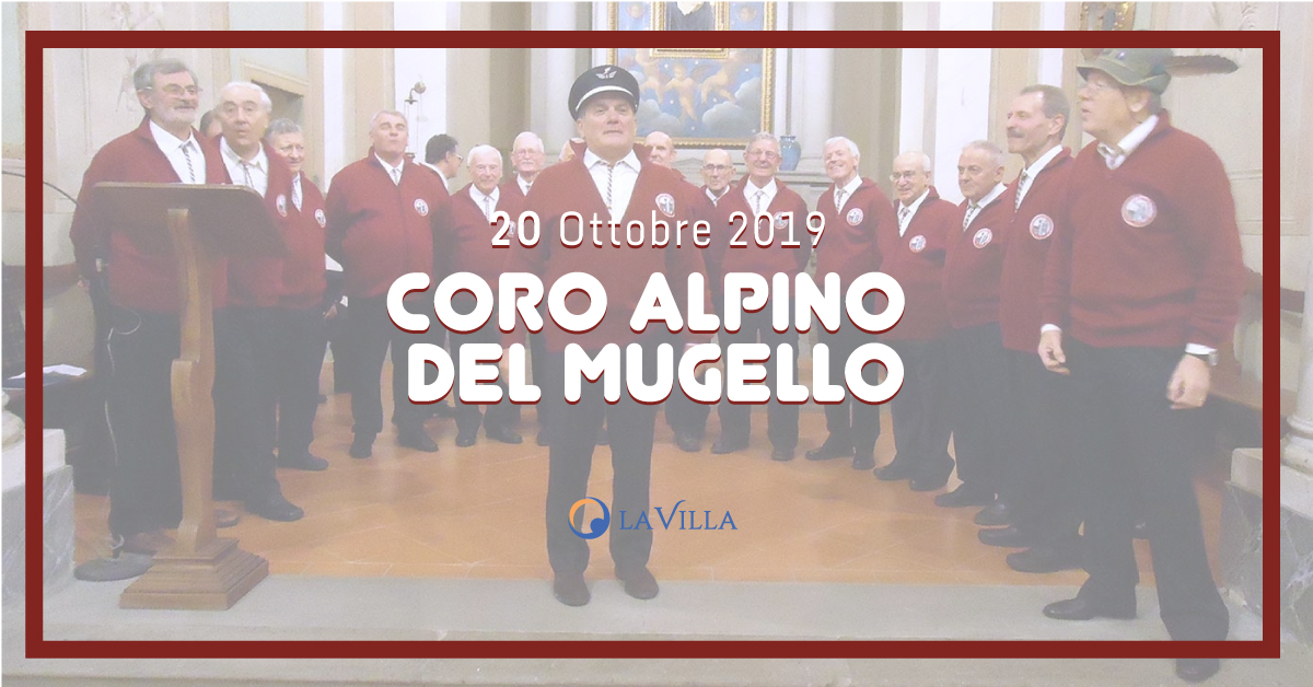 Coro degli Alpini del Mugello presso Rsa Giotto