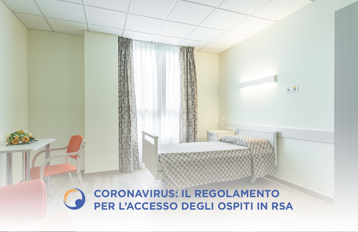 Coronavirus: Il regolamento per l’accesso degli Ospiti in Rsa