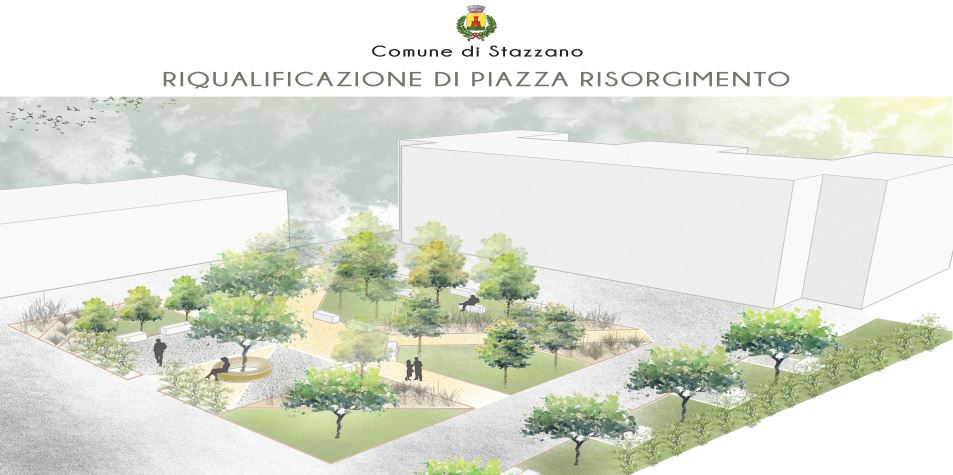 Nuova vita per Piazza Risorgimento del Comune Stazzano (AL)