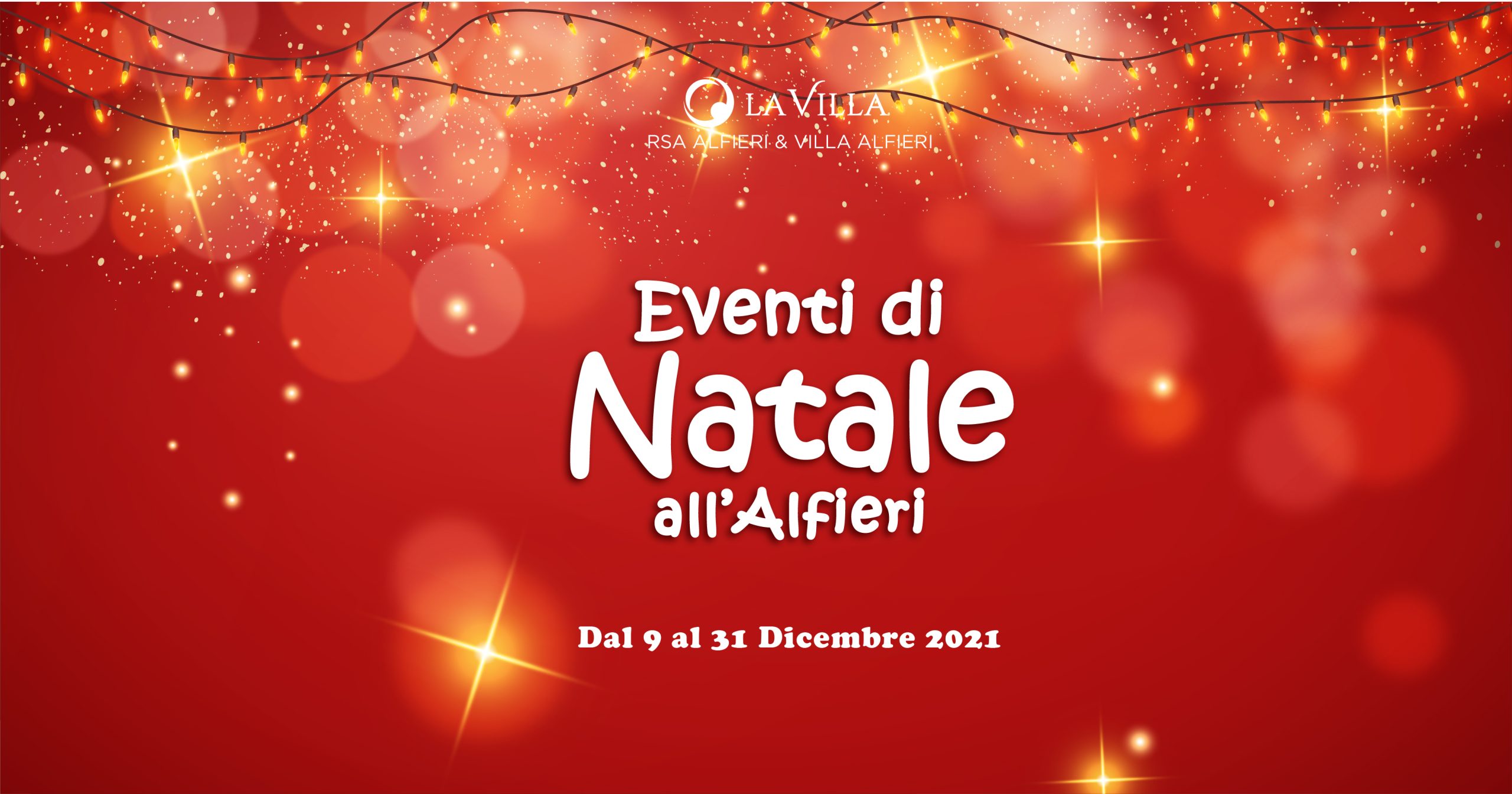 Gli Eventi di Natale di Rsa & Villa Alfieri