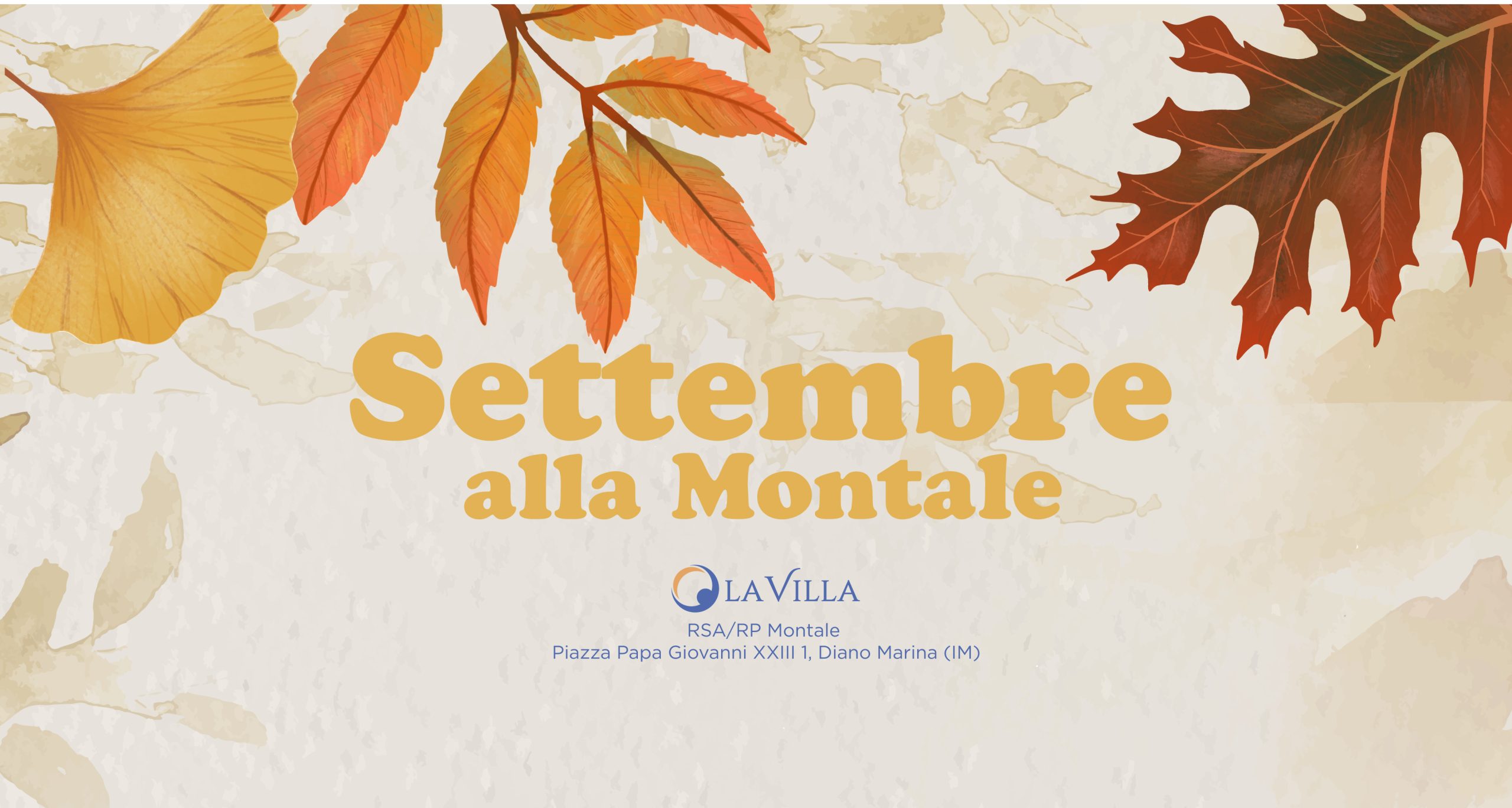 Un settembre ricco di eventi a RSA/RP Montale