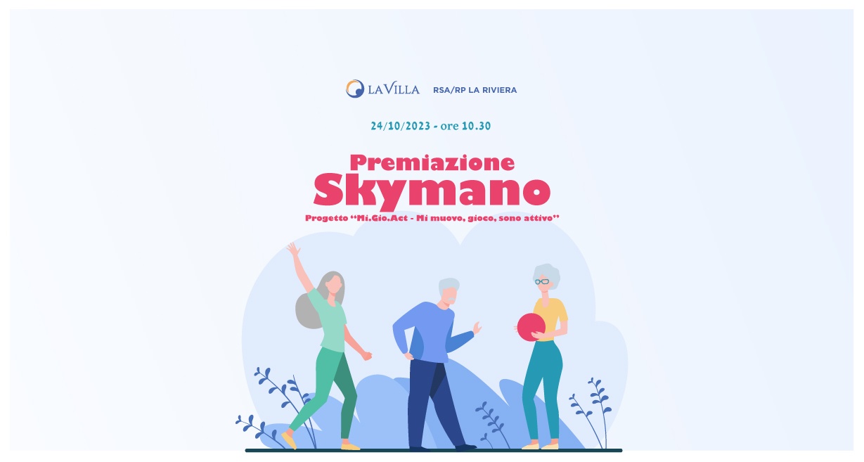 SkyMano: lo sport inclusivo. Premiazione per gli Ospiti di RSA/RP La Riviera