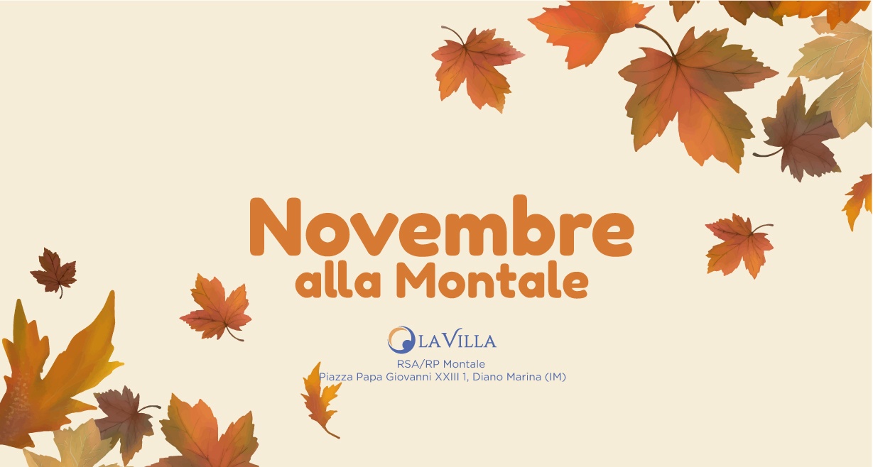 Novembre a RSA/RP Montale: gli eventi del mese