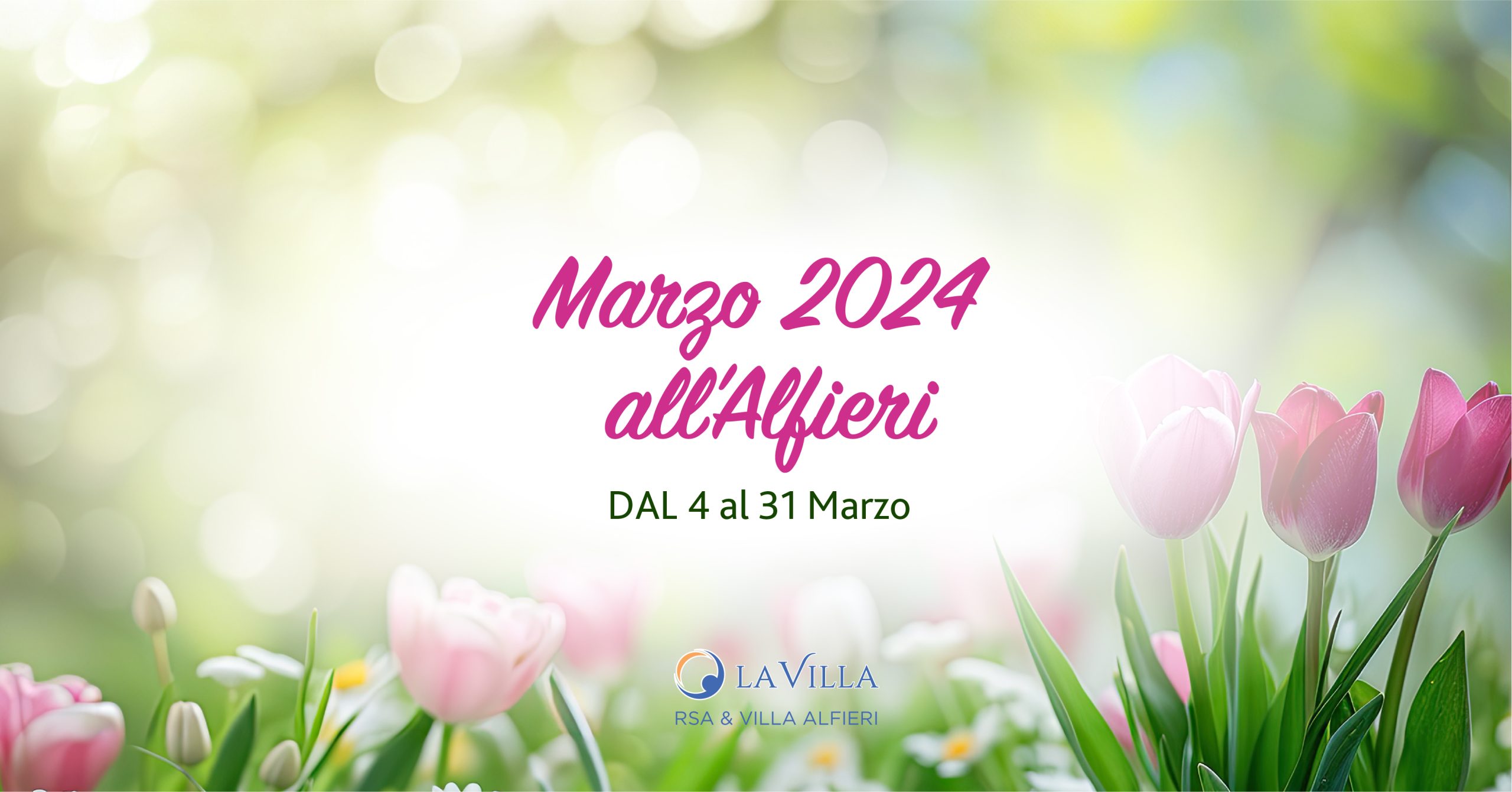 Il programma di Marzo all’Alfieri: un mese di eventi in Rsa