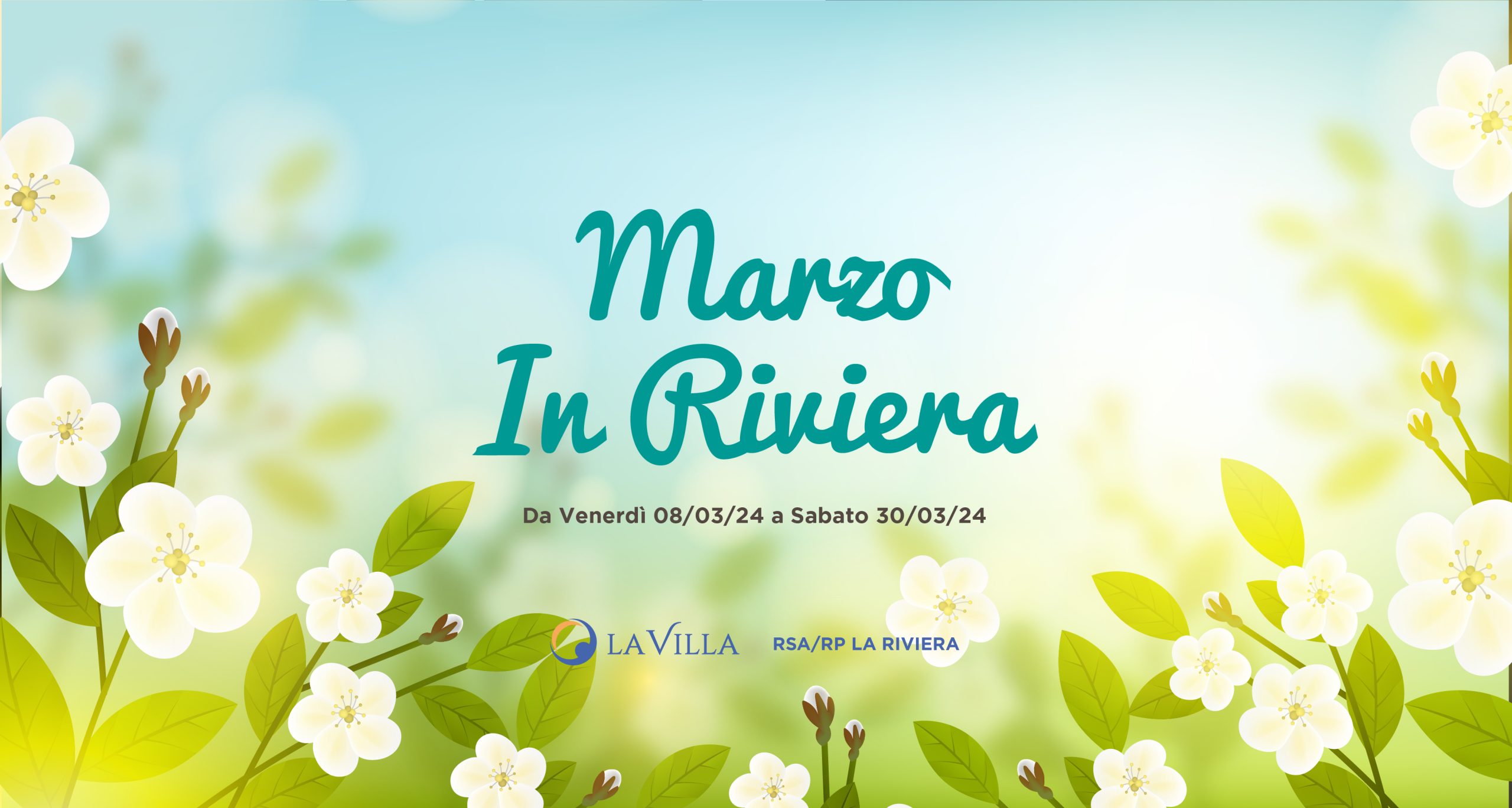 Gli eventi di Marzo a RSA/RP La Riviera