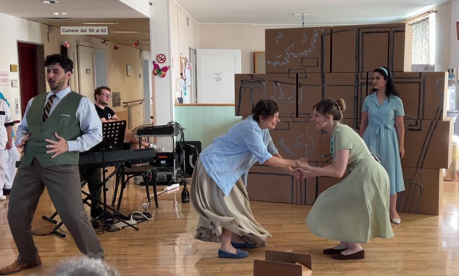 Quando la lirica incontra la terza età: successo per Opera White alla RSA Foscolo di Guanzate