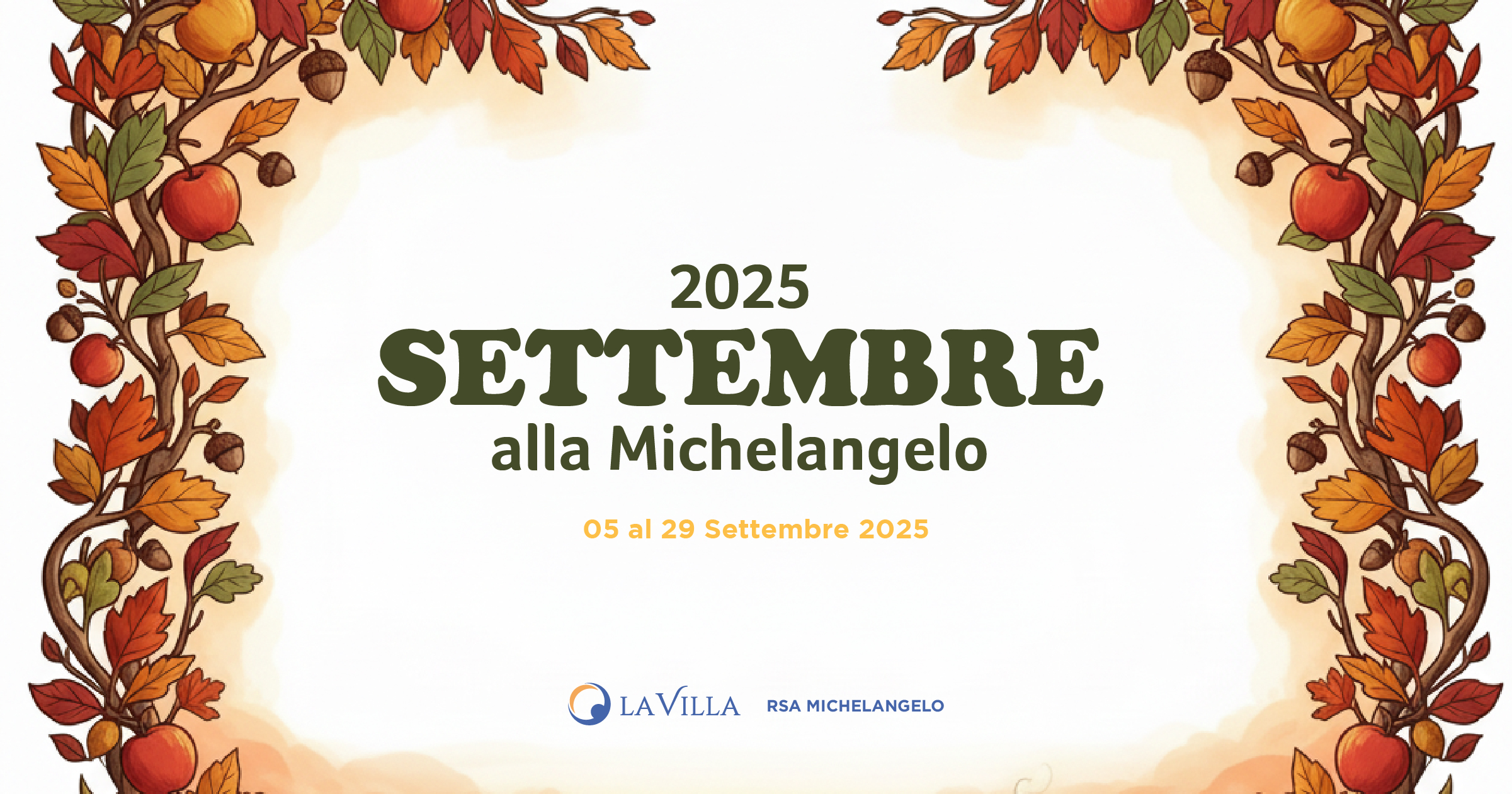 Gli eventi di settembre a RSA Michelangelo di Aulla (MS)