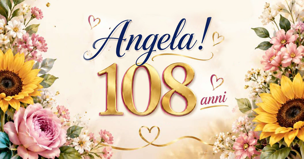 RSA Leopardi (MI) si prepara a festeggiare i 108 anni della signora Angela Bariola