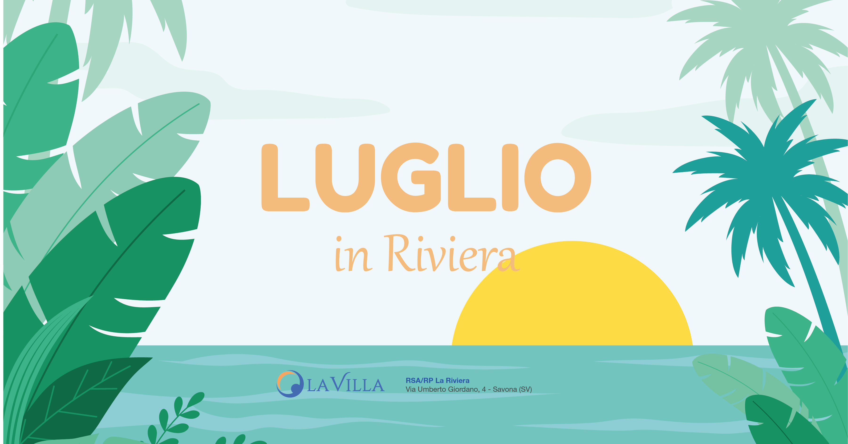 Gli eventi di luglio 2026 a RSA/RP La Riviera
