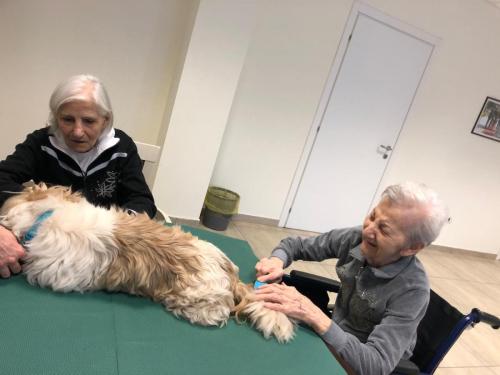 Pet-therapy rsa leopardi
