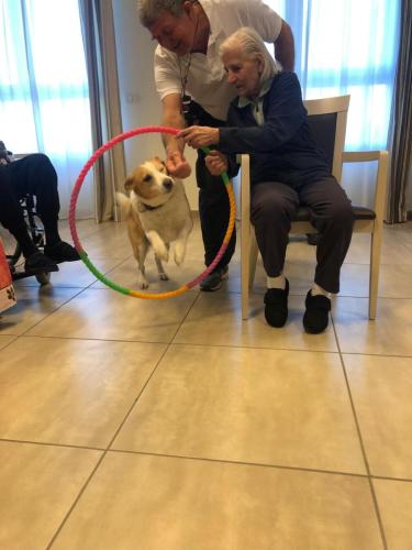 Pet-therapy rsa leopardi
